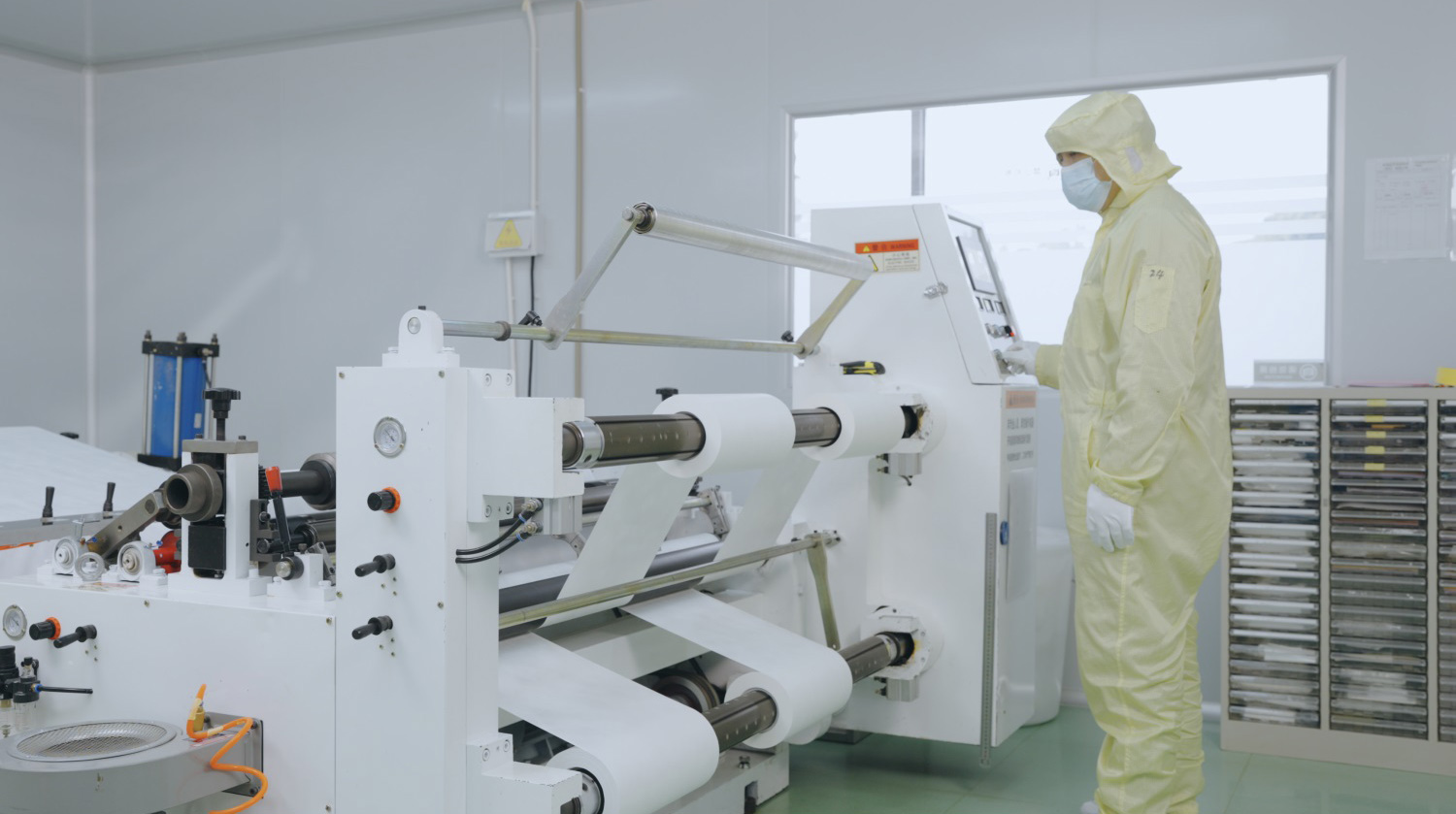 A corner of the factory’s printing area-Nais Medical Packaging Technology(Shenzhen) Co.,Ltd